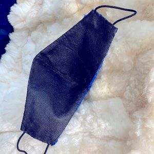 Shiny Lace mask with Polypropylene Cloth